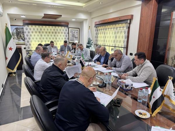 Periodic Meeting of the Hama Chamber of Industry Board of Directors