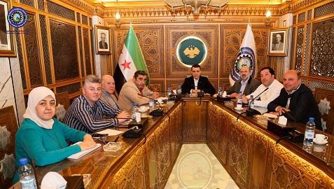 غرفة صناعة دمشق وريفها تبحث إحياء مشروع خط الغاز لدعم المنشآت الصناعية