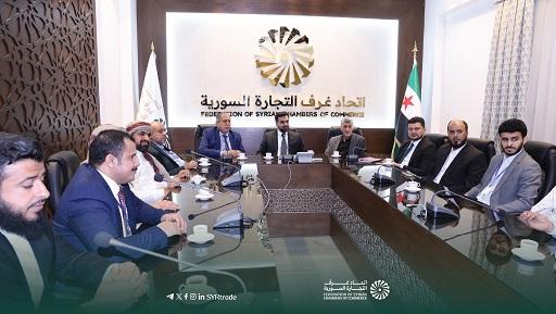 مباحثات سورية يمنية في دمشق لتعزيز الاستثمار المشترك وإعادة الإعمار