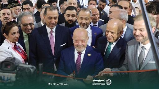 نائب رئيس اتحاد غرف التجارة السورية يشارك في افتتاح معرض  فود إكسبو سوريا 2026 